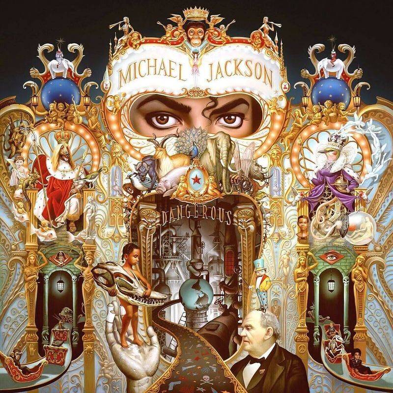 Dangerous (1991) – Michael Jackson – Approx. $8 – 10 million