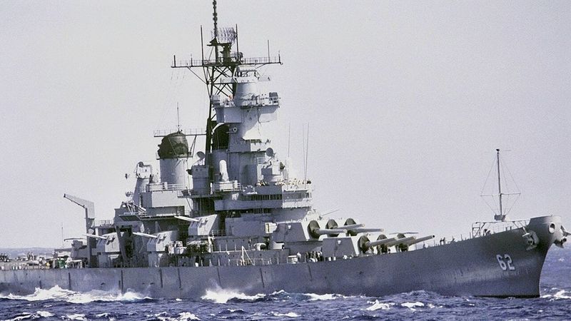 One of Only Four Surviving Iowa-Class Battleships