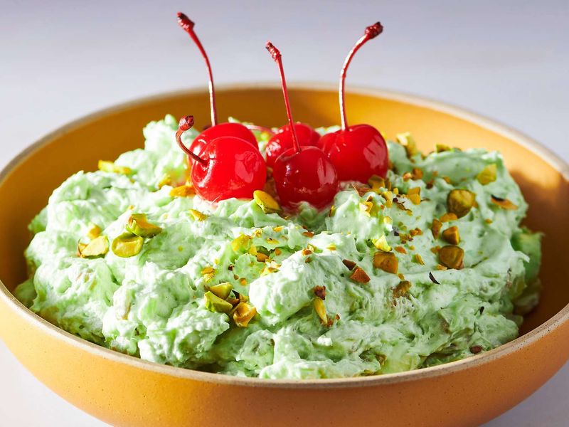 Watergate Salad: The Scandalously Green Fluff