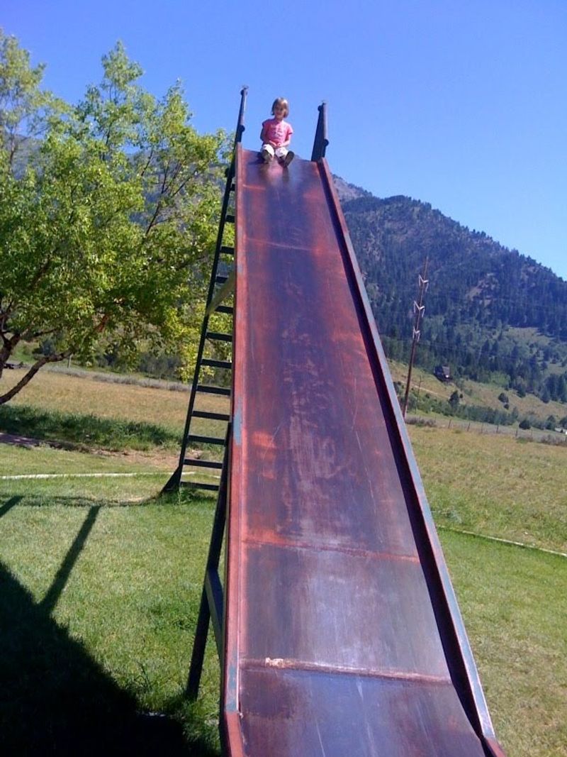 Playground Metal Slides