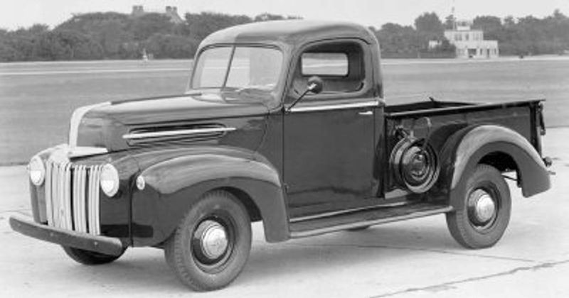 Rustic Ford Pickup