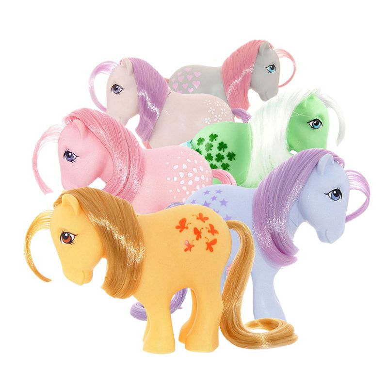 My Little Pony Figures With Brushable Manes