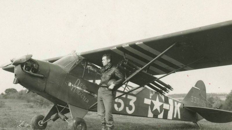 He Took Out Nazi Tanks With a Piper Cub