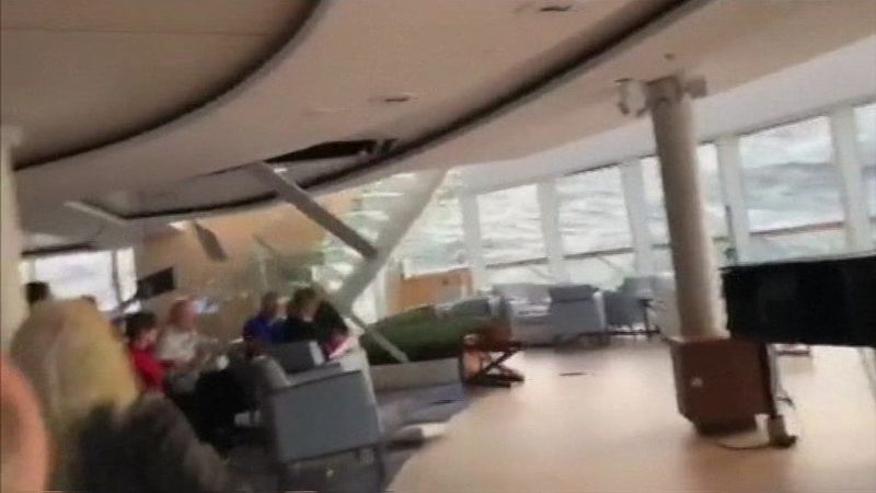 Furniture and Glass Went Flying