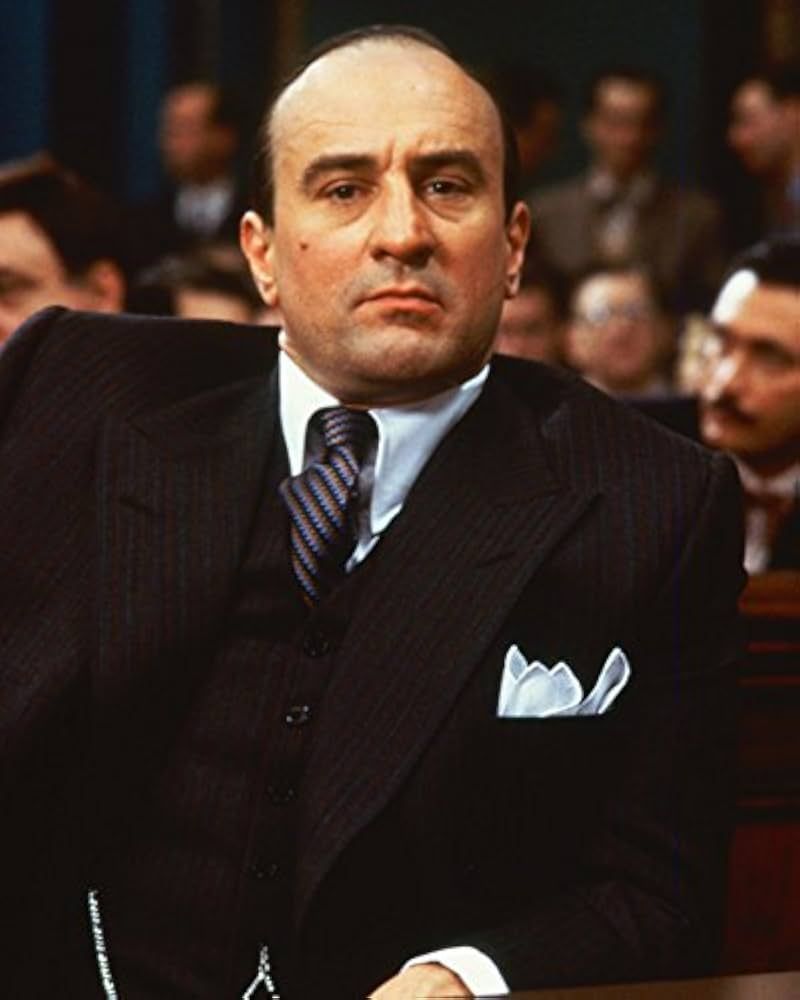 Al Capone – Played by Robert De Niro in The Untouchables (1987)
