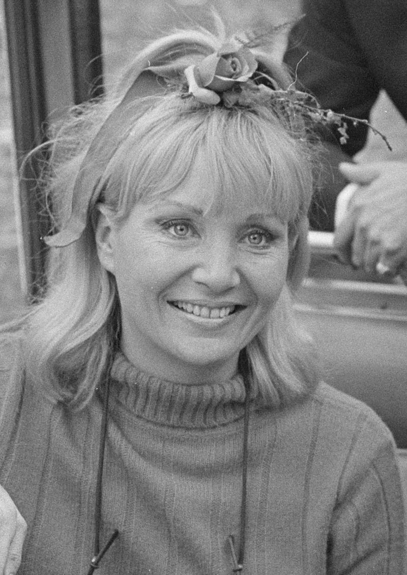 Susan Oliver, American Actress and Aviator, 1990