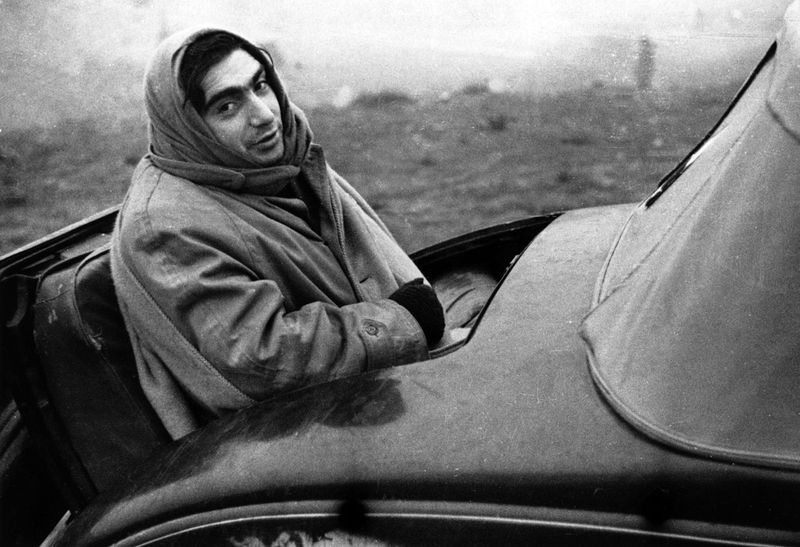 Robert Capa, Hungarian war photographer, 1954