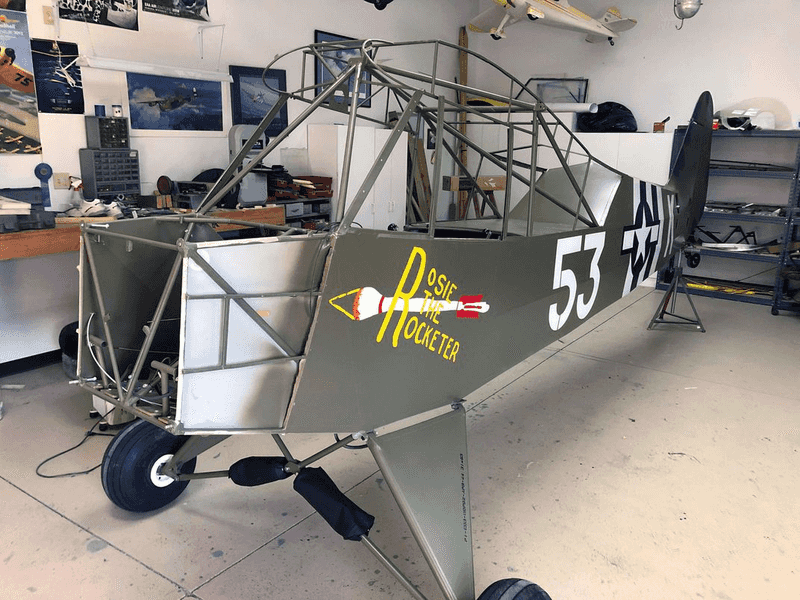 His Plane Was Recently Restored