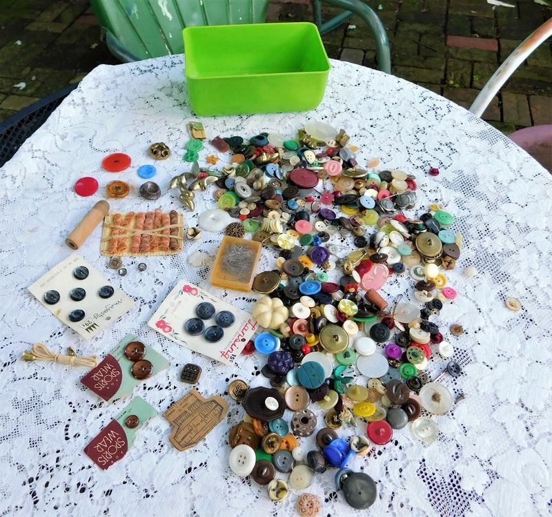Button and Fabric Crafts