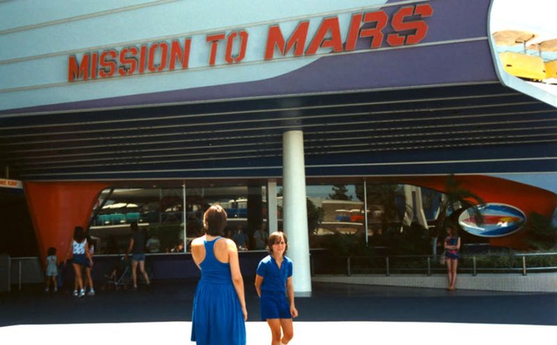 Mission to Mars (Disneyland & Magic Kingdom, closed 1990s)