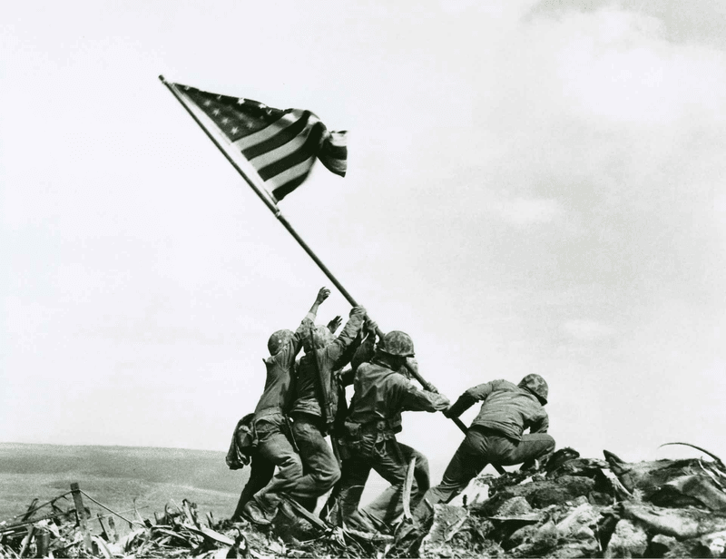 Raising the Flag on Iwo Jima