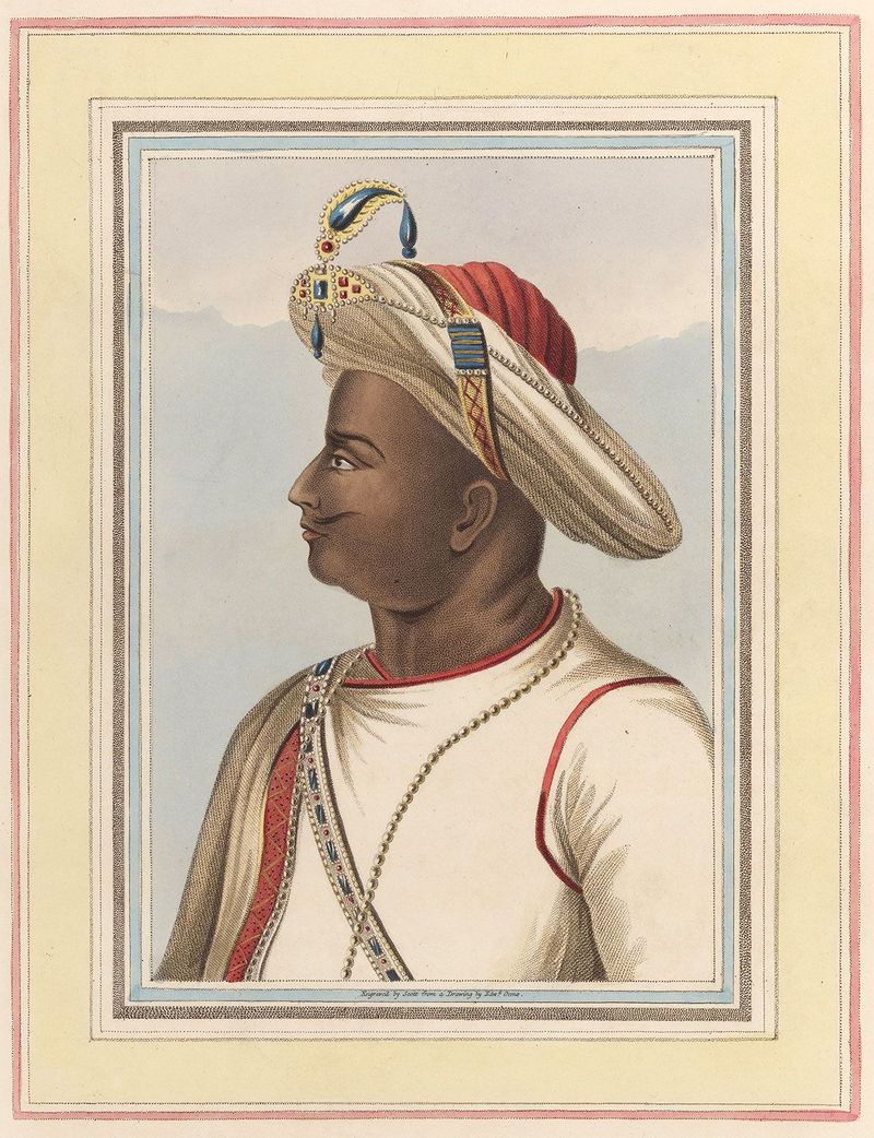 Tipu Sultan, Sultan of Mysore, 1799