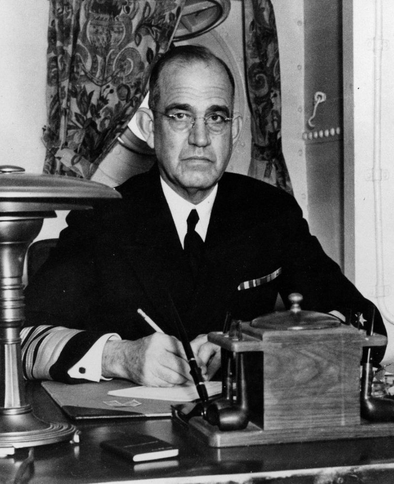 James O. Richardson, U.S. Admiral, 1974