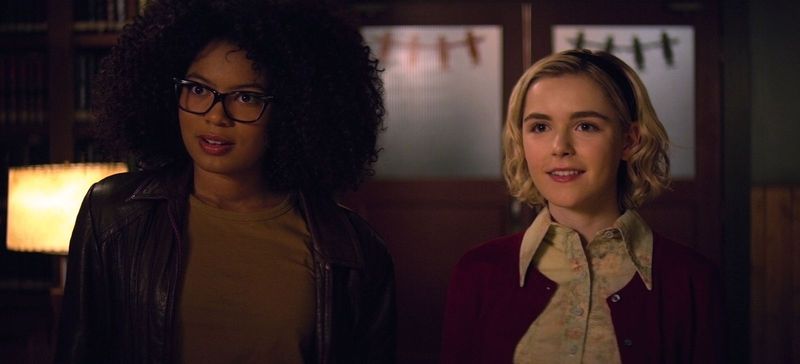 Sabrina Spellman and Roz Walker — Chilling Adventures of Sabrina