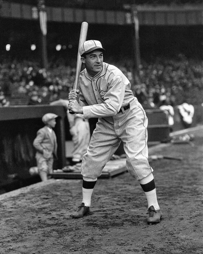 Al Simmons, American baseball player, 1956