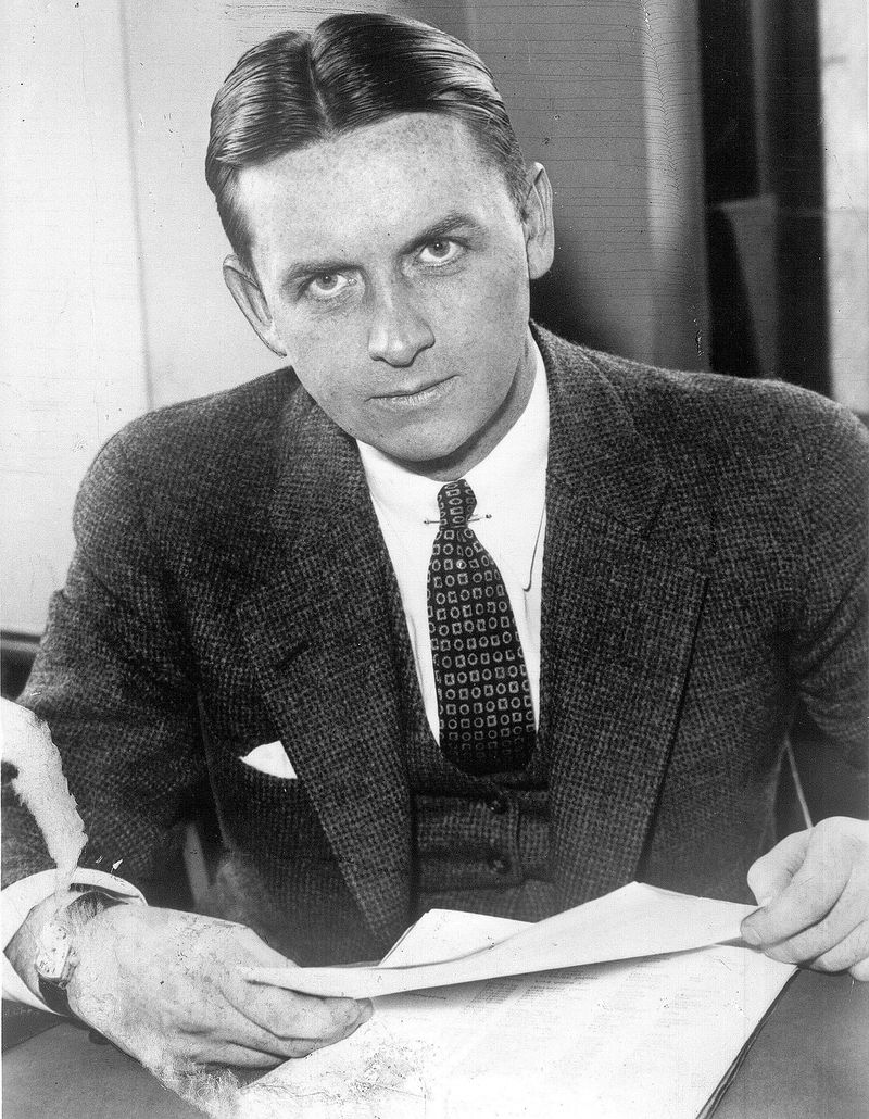 Eliot Ness, American federal agent, 1957