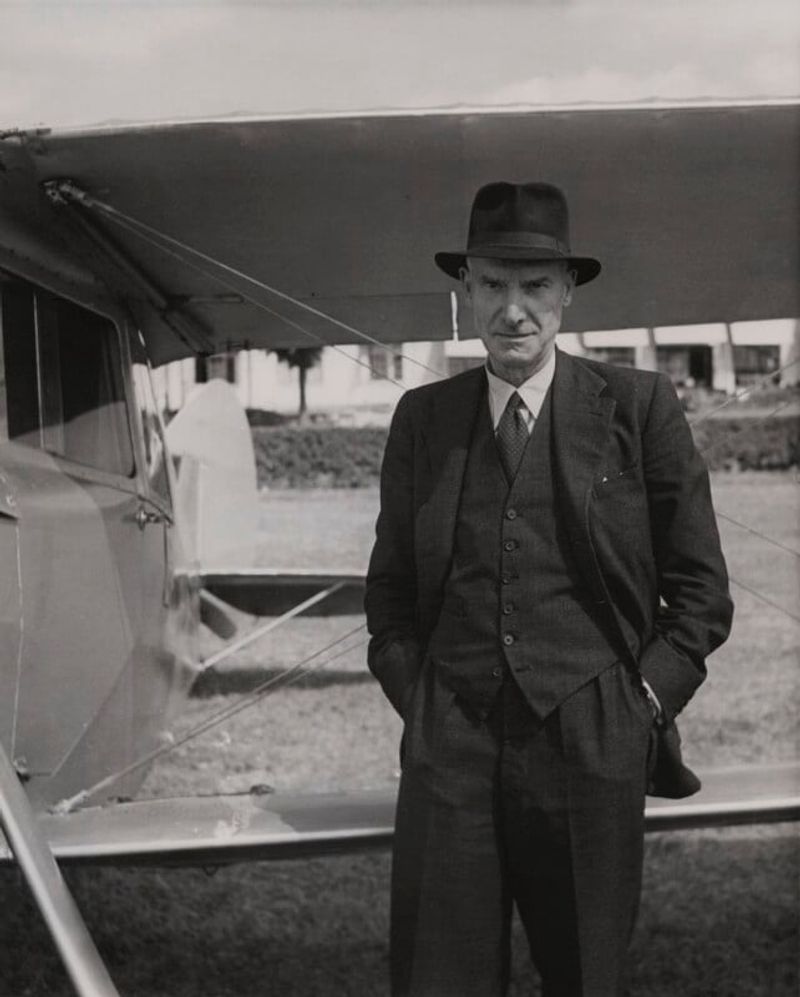 Geoffrey de Havilland, British Aircraft Designer, 1965