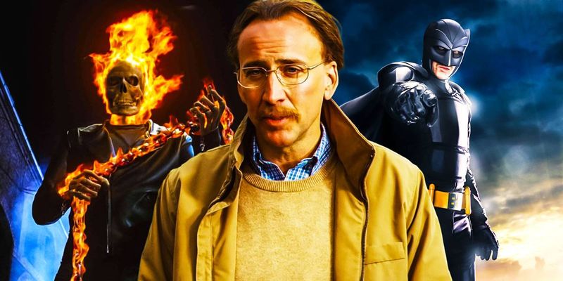 Nicolas Cage's Flaming Skull Fashion