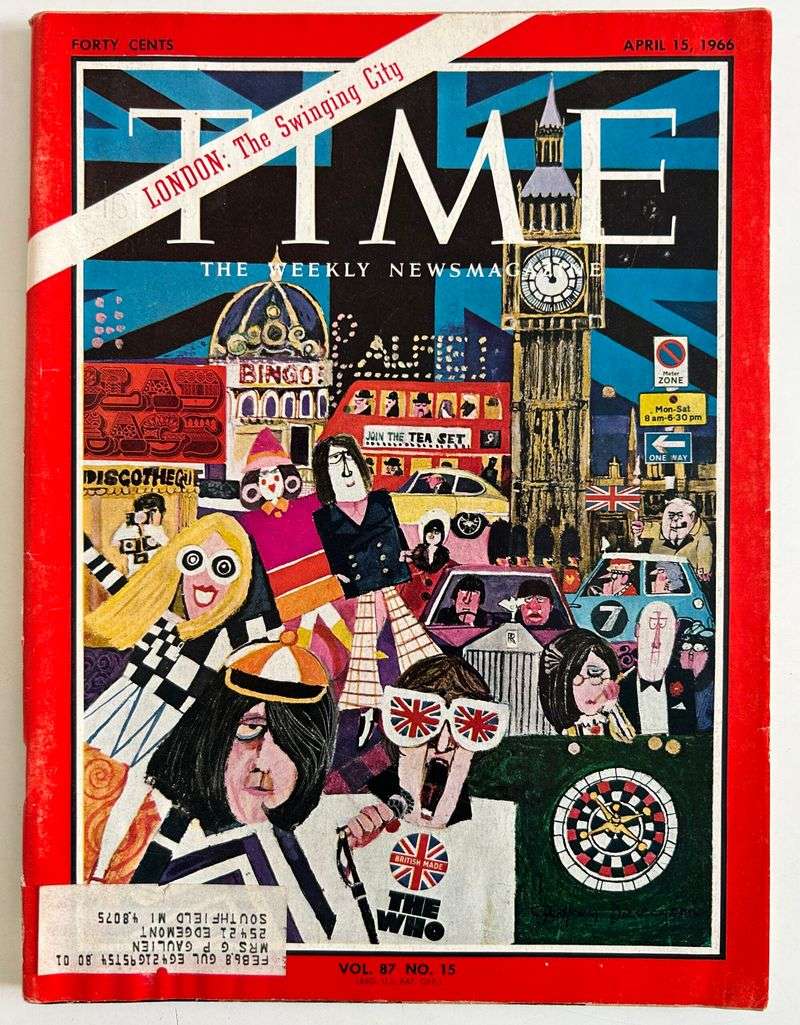 “Swinging London” Hits Time Magazine (1966)