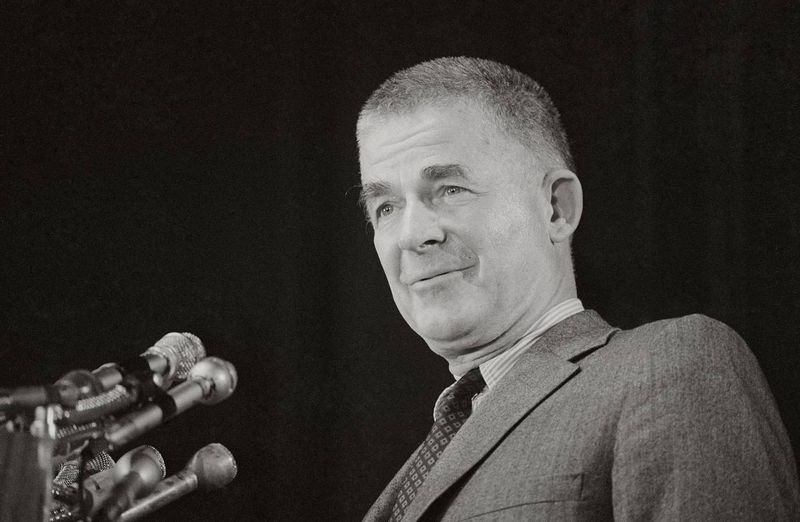 Archibald Cox, American lawyer and Watergate prosecutor, 2004
