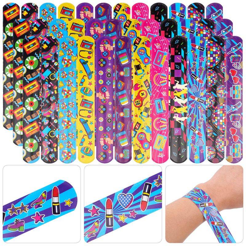 Slap bracelets