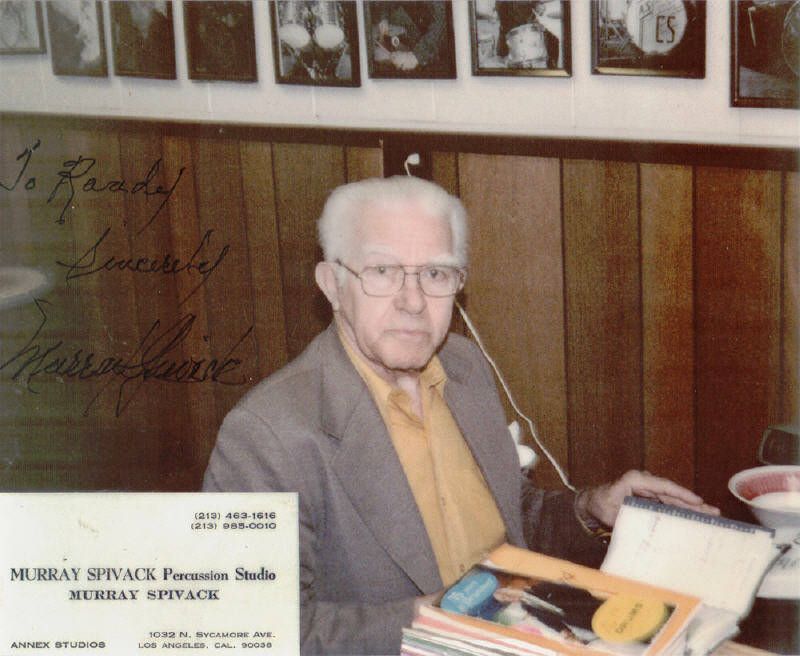 Murray Spivack, Sound Engineer, 1994