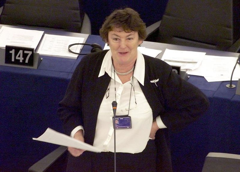 Mary Banotti, Irish Politician and Member of European Parliament, 2024