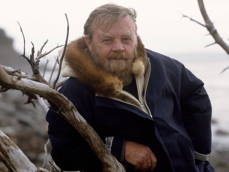Farley Mowat, Canadian author and environmentalist, 2014