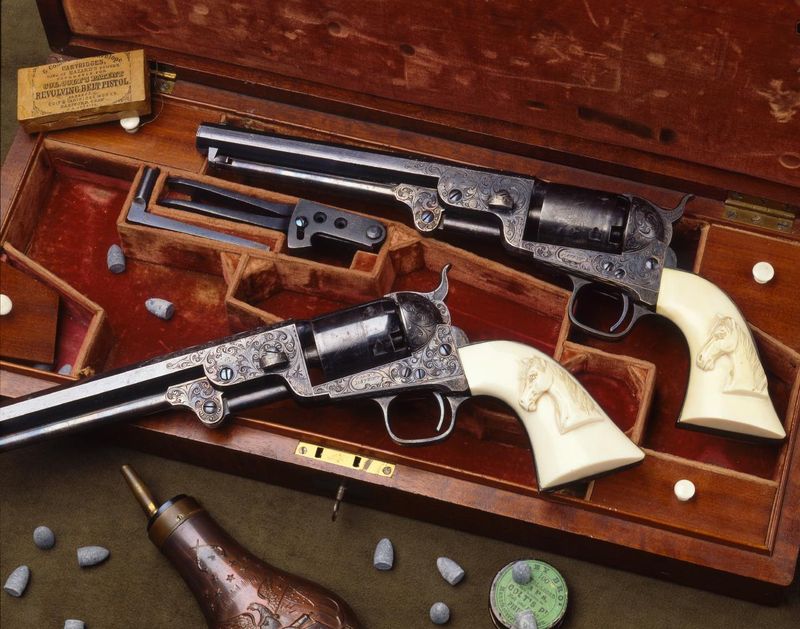 Wild Bill Hickok's Matched Pair of 1851 Navy Colts