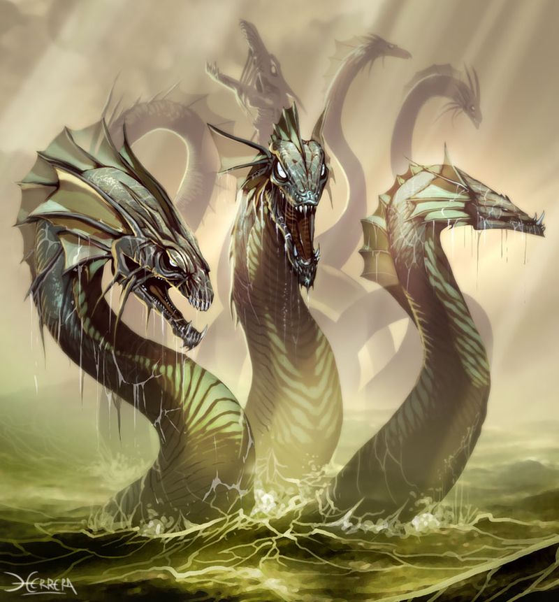 Hydra (Greek Multi-Headed Serpent)