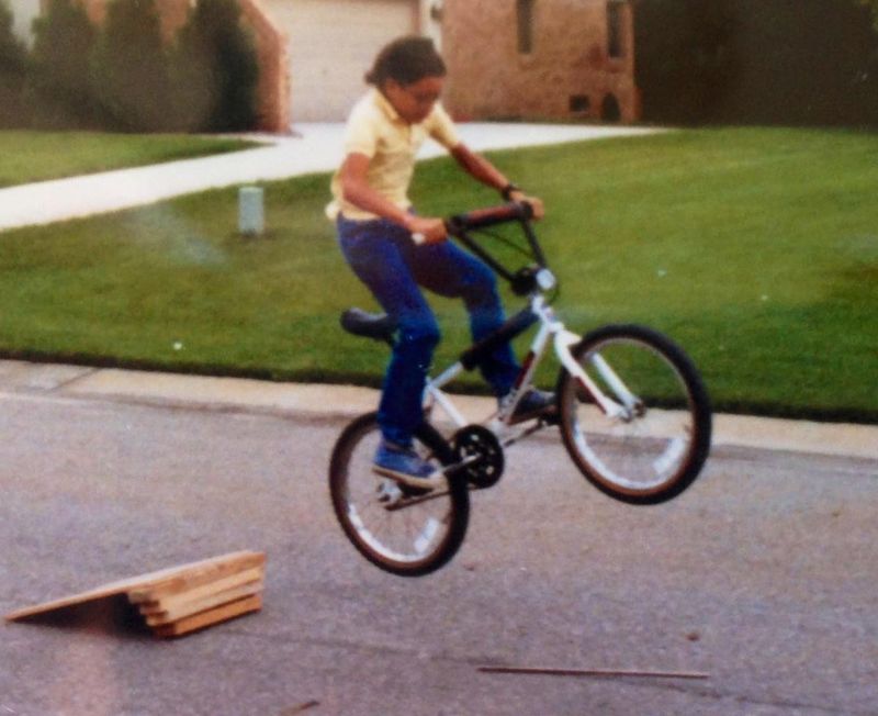 Riding Bikes Without Helmets