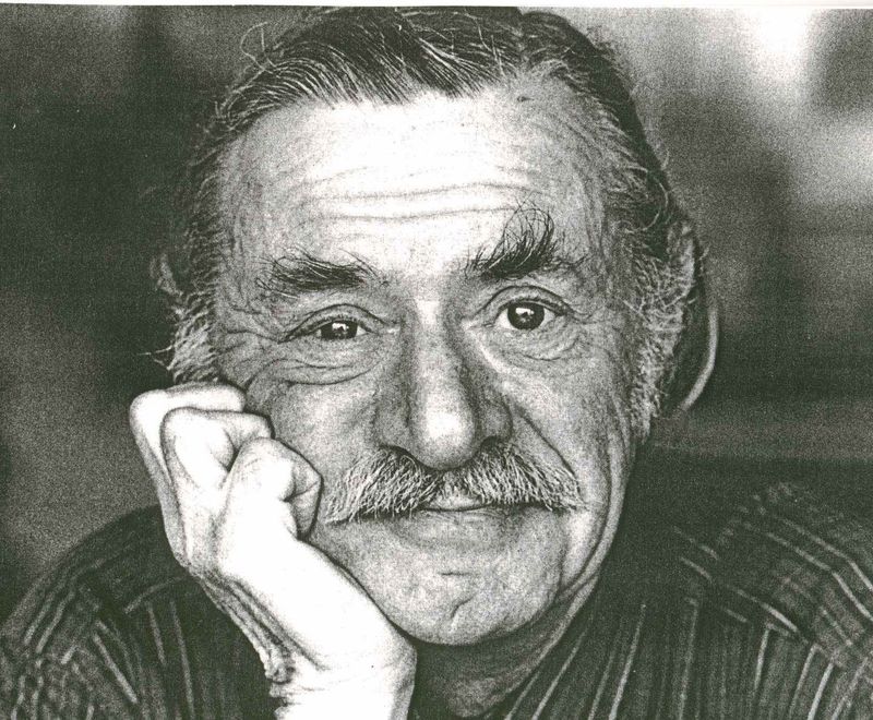 Ezra Jack Keats, American children's book author and illustrator, 1983