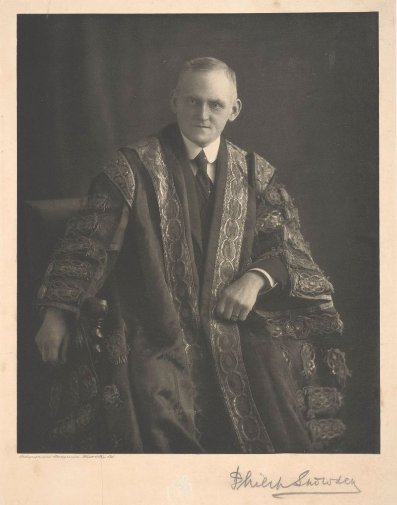 Philip Snowden, English Politician, Chancellor of the Exchequer, 1937