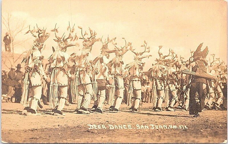 Pueblo Deer Dance Ritual, New Mexico – Sacred Traditions (1907)