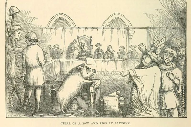 Animals on Trial for Crimes