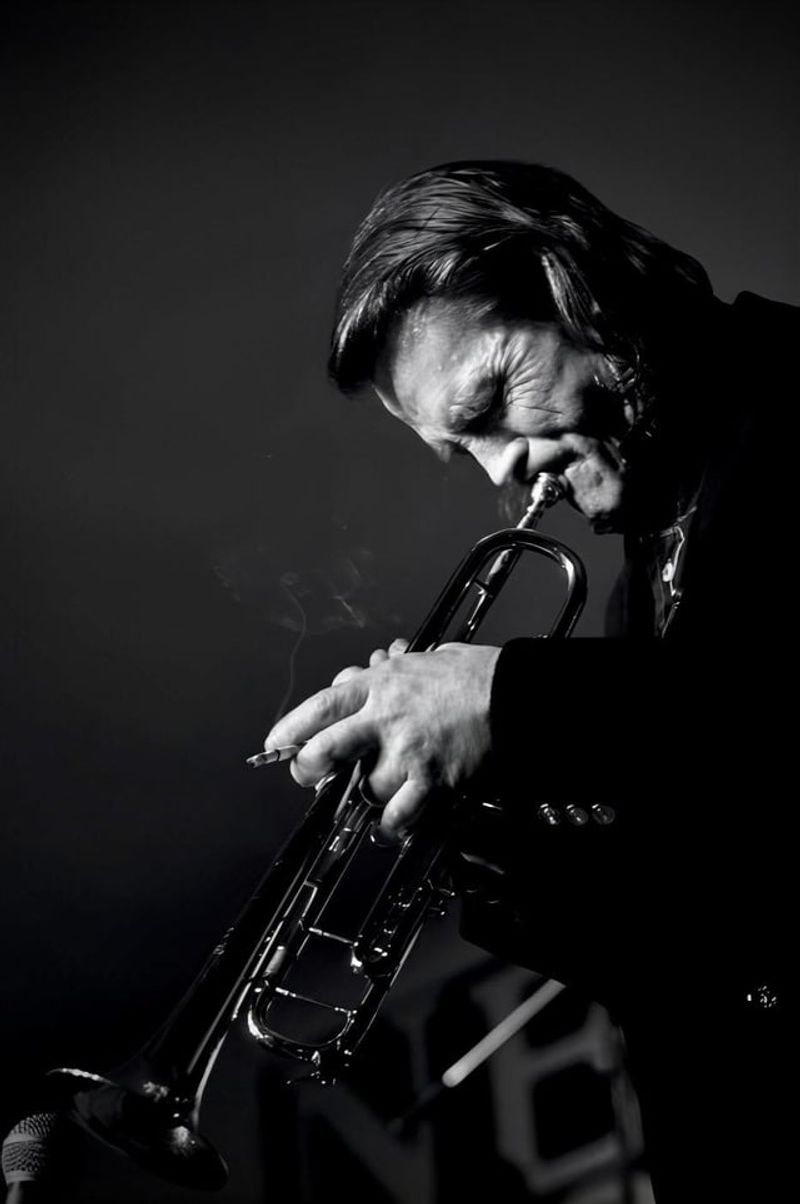 Chet Baker, American jazz musician, 1988