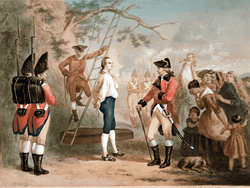 Nathan Hale – The American Spy Who Died for Liberty