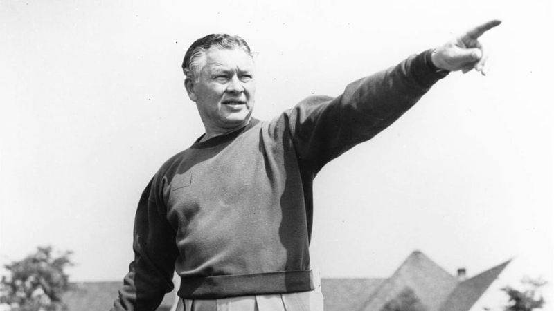 Curly Lambeau, American Football Coach, 1965