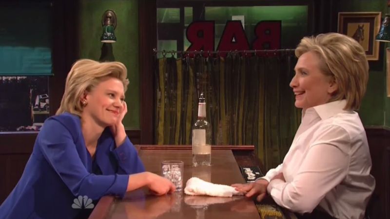 Hillary Clinton Bar Talk