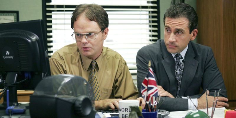 Michael Scott and Dwight Schrute — The Office