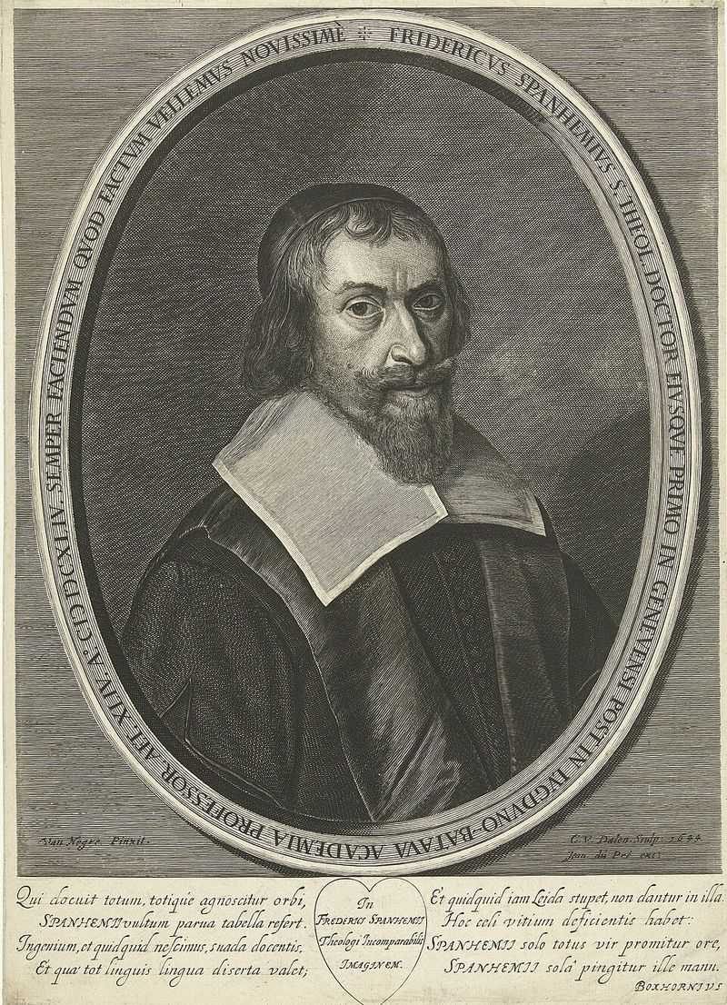 Friedrich Spanheim, German theologian and writer, 1649