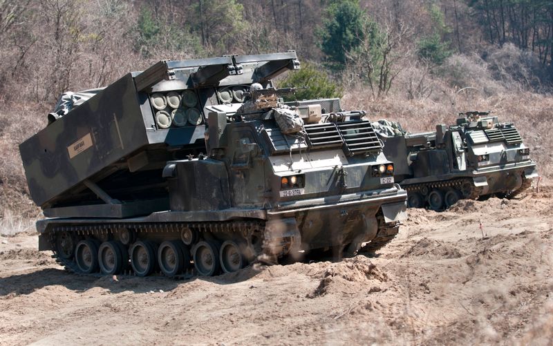 M270 Multiple Launch Rocket System (MLRS)