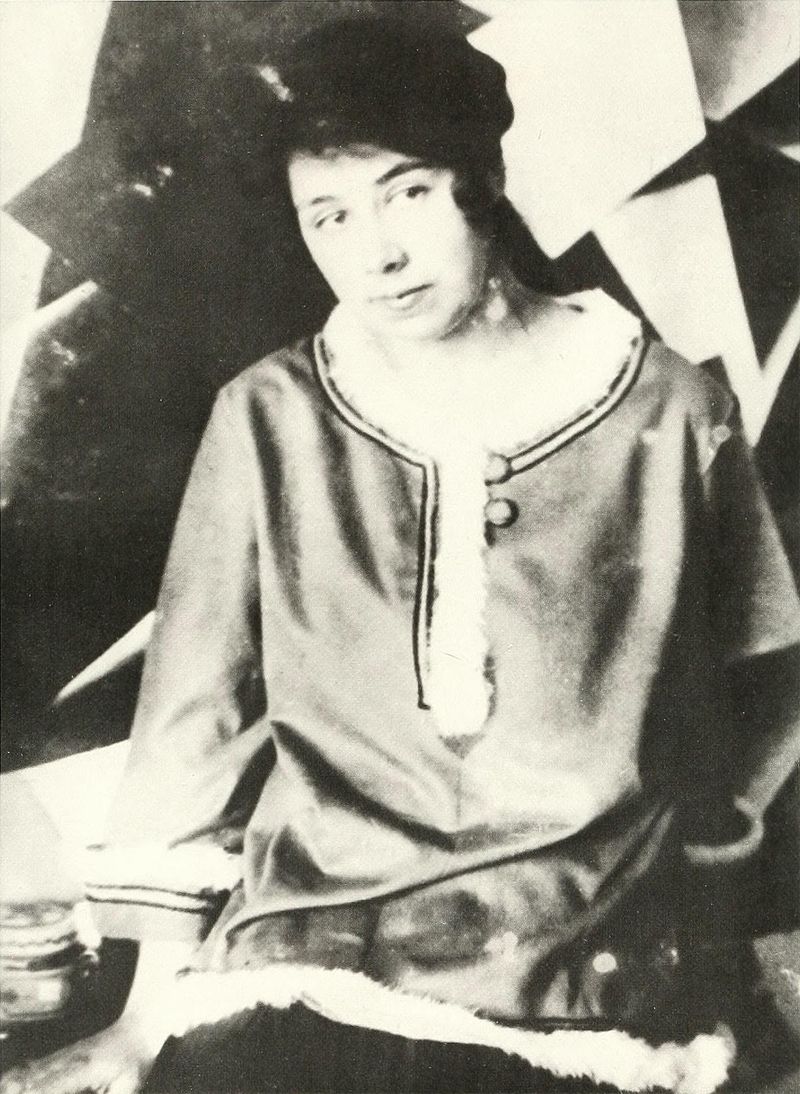 Lyubov Popova, Russian avant-garde artist, 1924