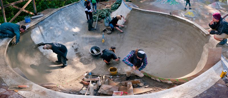 DIY Skateparks Popped Up Everywhere