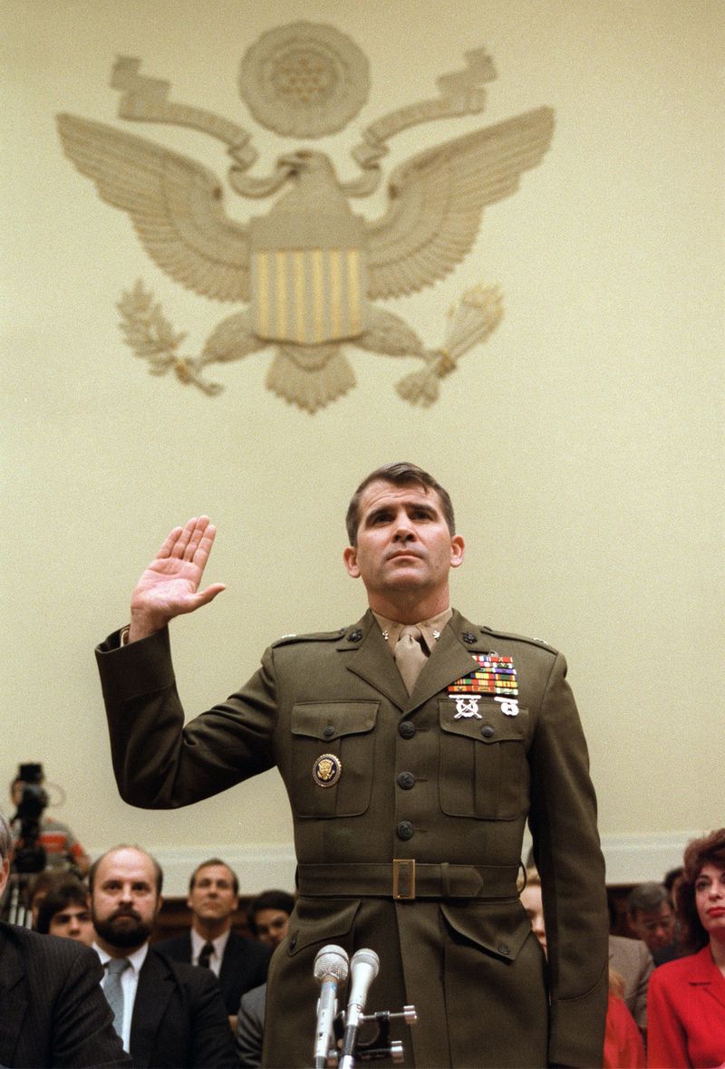 Colonel Oliver North: From Marine Officer to Iran-Contra Mastermind