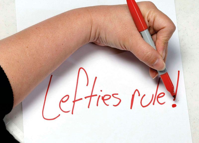 Forced Right-Handed Writing