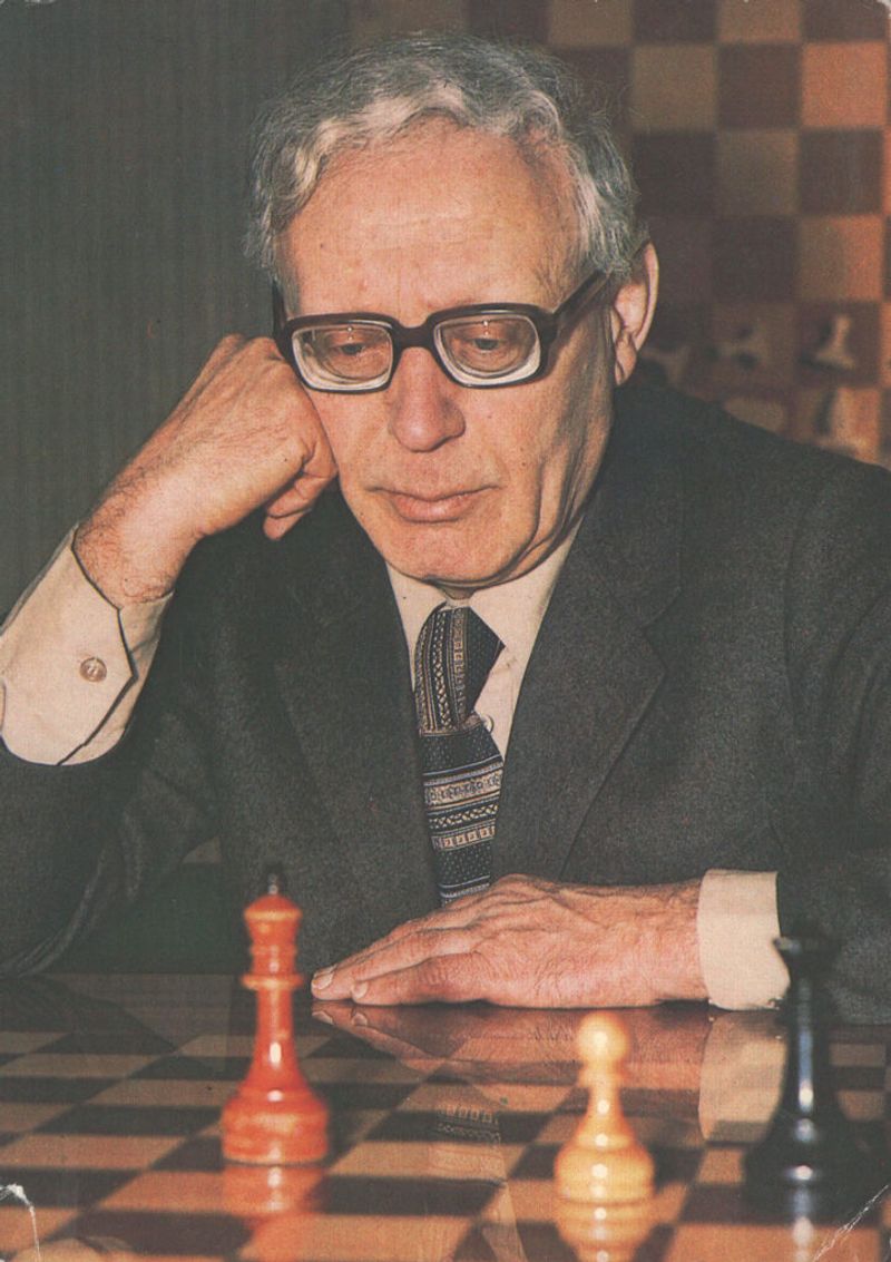 Mikhail Botvinnik, Russian Chess Grandmaster, 1995