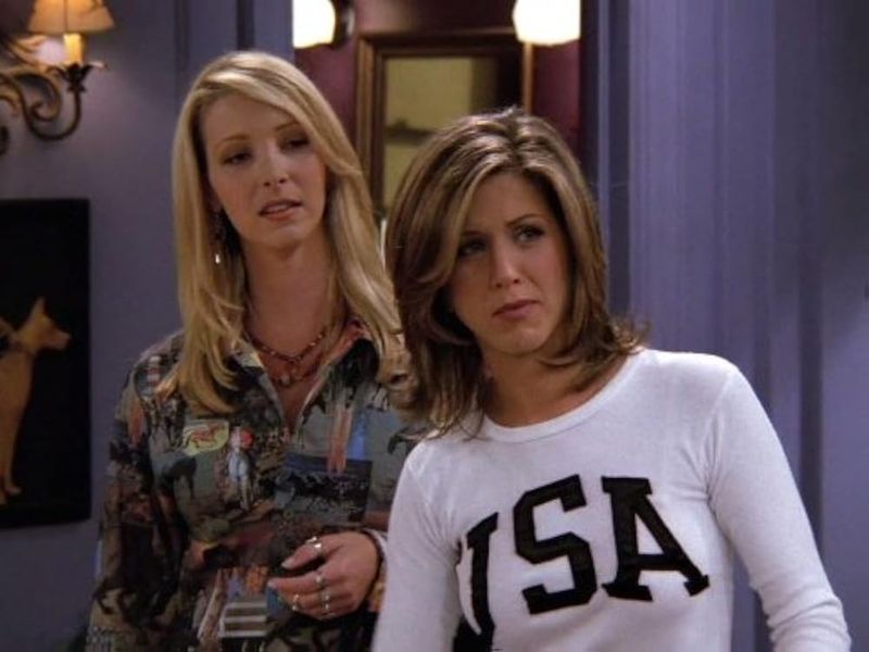 Phoebe Buffay and Rachel Green — Friends