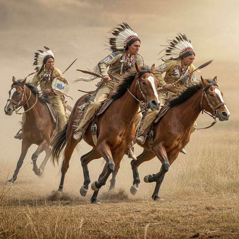 Masters of Horseback Combat