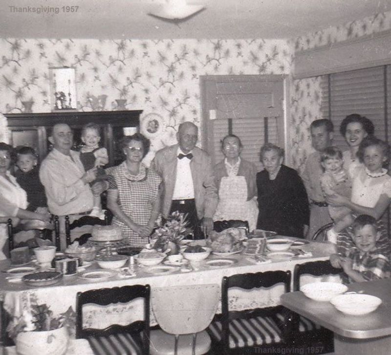 Dinner Was a Sit-Down Family Event